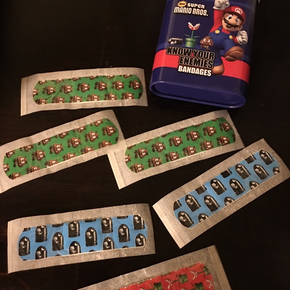 Super Mario bandage